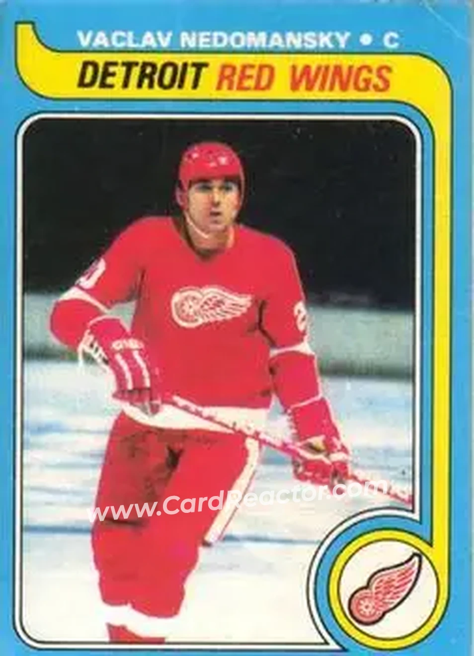 1979-80 O-Pee-Chee #132 - Vaclav Nedomansky - Detroit Red Wings - Front