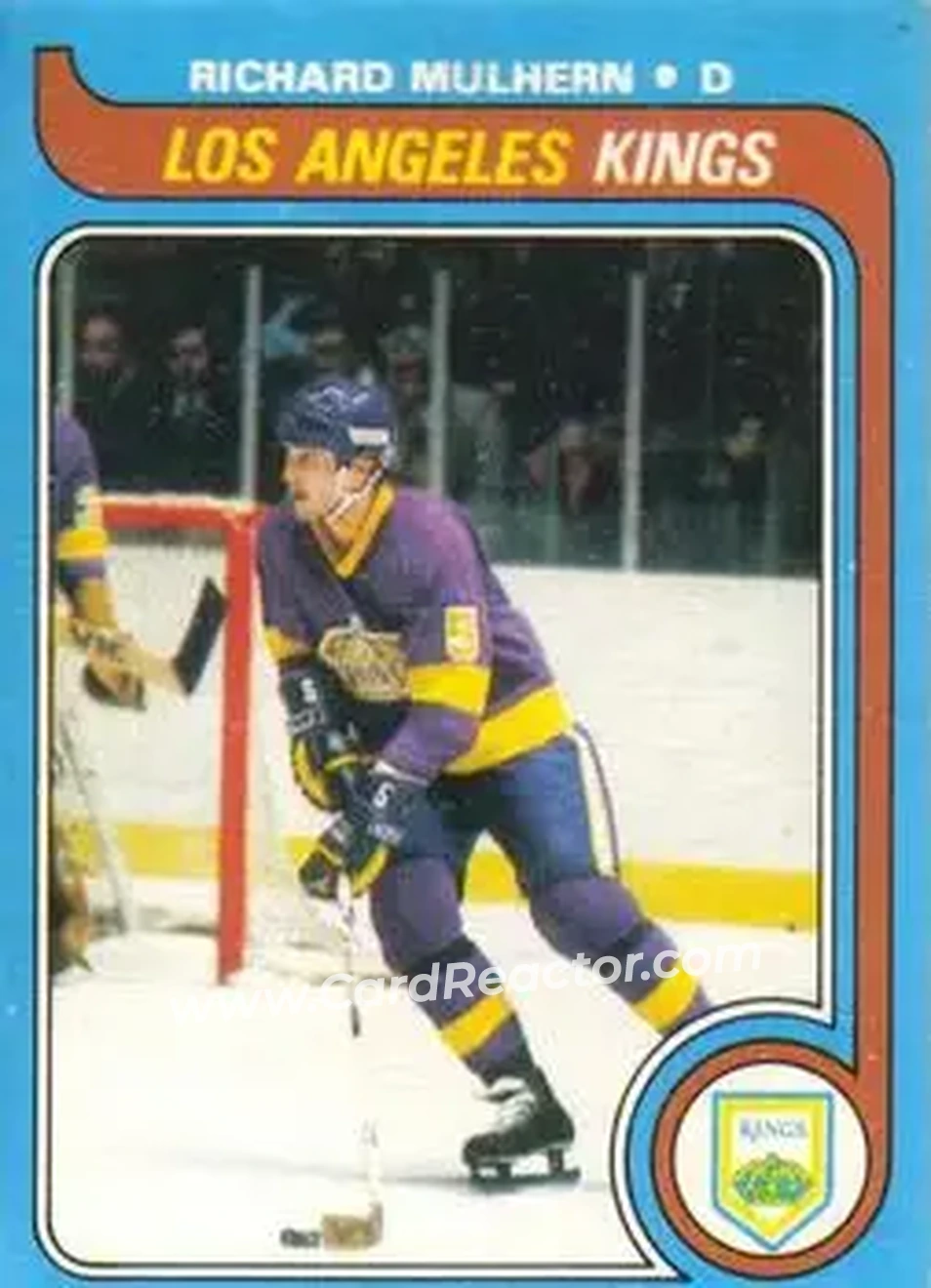 1979-80 O-Pee-Chee #133 - Richard Mulhern - Los Angeles Kings - Front