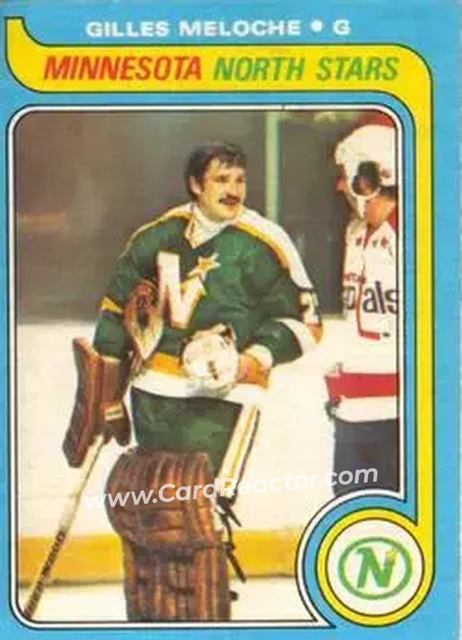 1979-80 O-Pee-Chee #136 - Gilles Meloche - Minnesota North Stars - Front