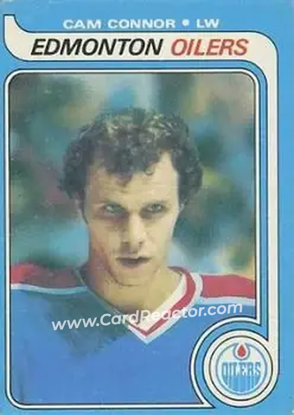 1979-80 O-Pee-Chee #138 - Cam Connor - Edmonton Oilers - Front