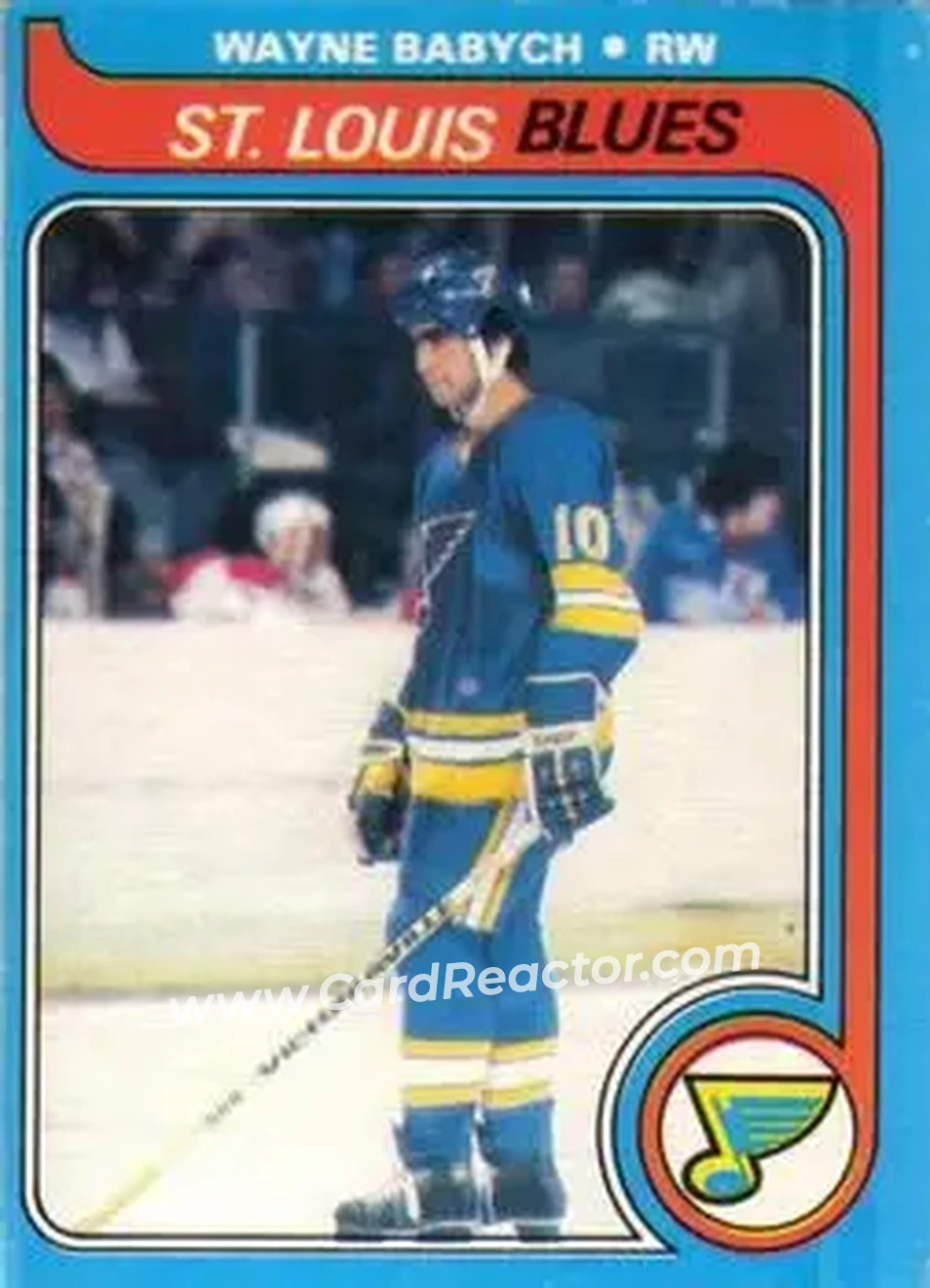 1979-80 O-Pee-Chee #142 - Wayne Babych - St. Louis Blues - Front