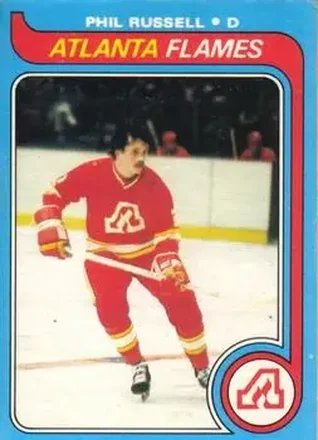 1979-80 O-Pee-Chee #143 - Phil Russell - Atlanta Flames