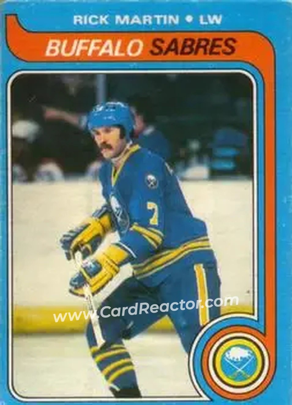 1979-80 O-Pee-Chee #149 - Richard Martin - Buffalo Sabres - Front
