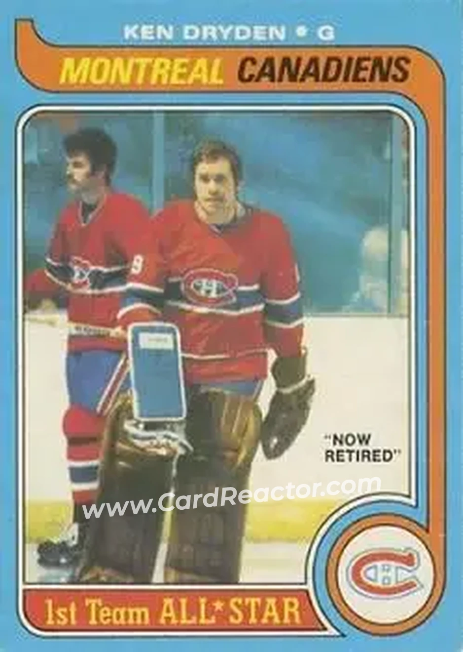 1979-80 O-Pee-Chee #150 - Ken Dryden - Montreal Canadiens - Front