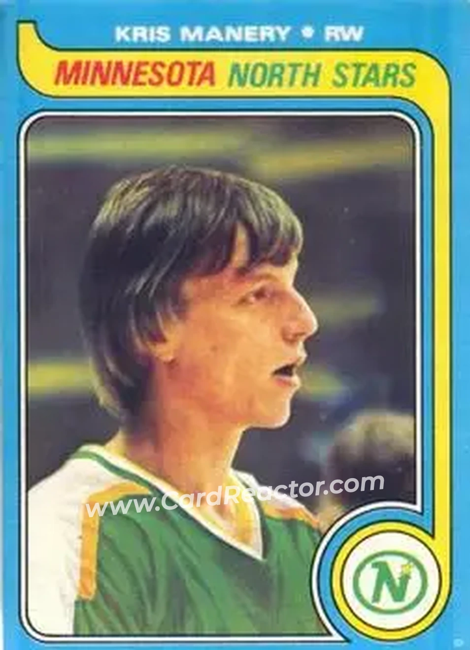 1979-80 O-Pee-Chee #151 - Kris Manery - Minnesota North Stars - Front