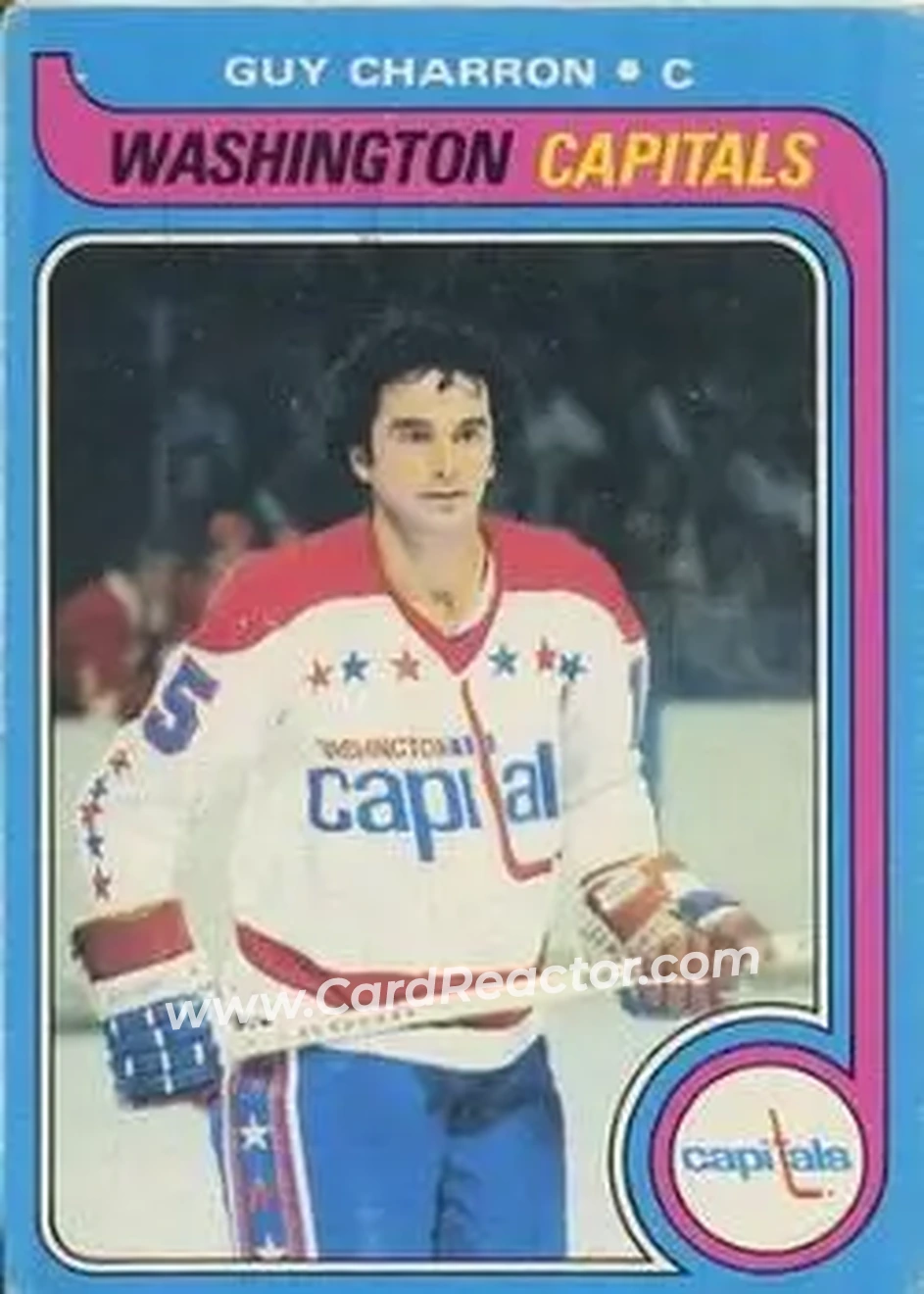 1979-80 O-Pee-Chee #152 - Guy Charron - Washington Capitals - Front