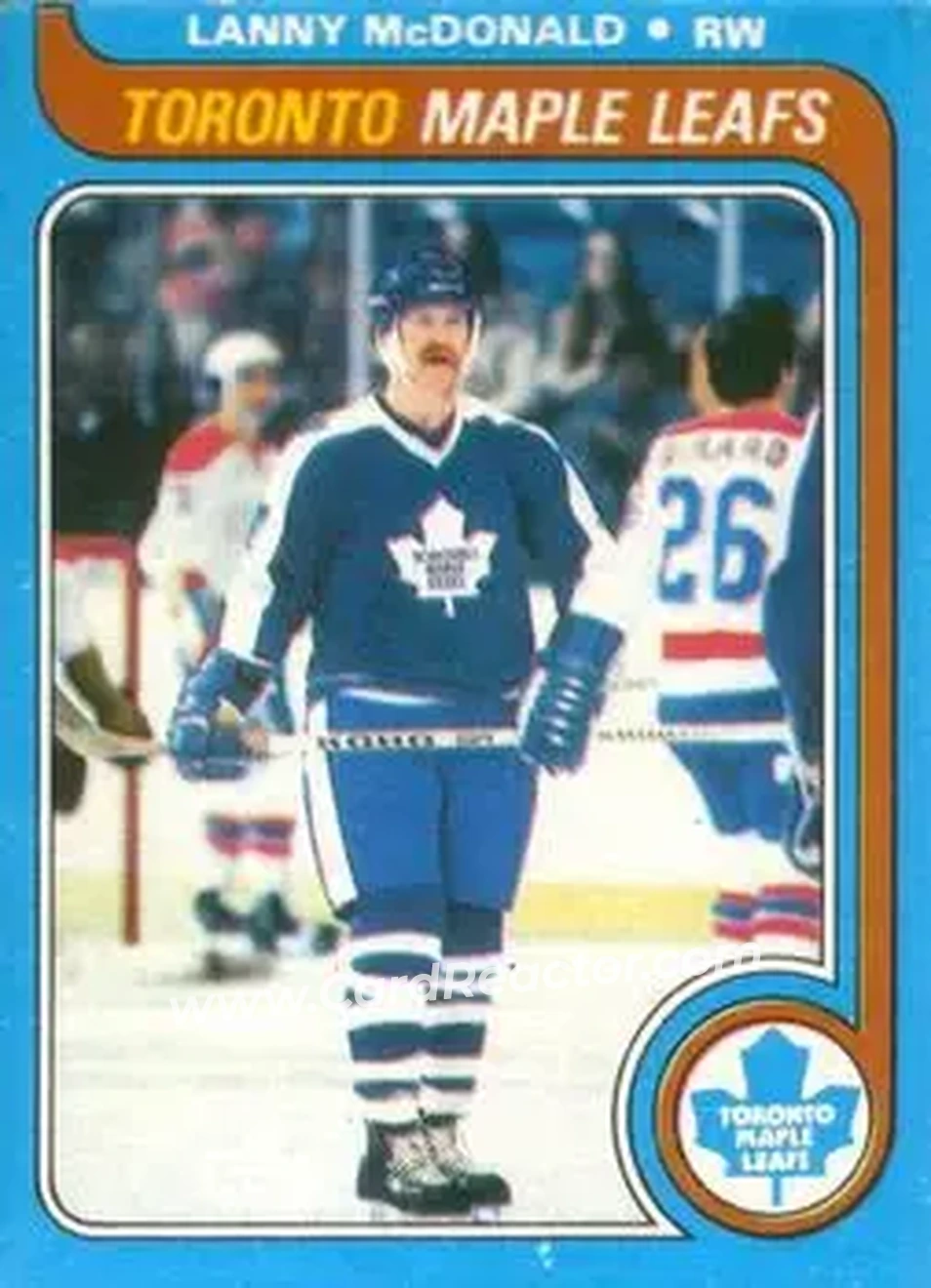 1979-80 O-Pee-Chee #153 - Lanny McDonald - Toronto Maple Leafs - Front