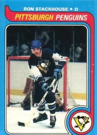 1979-80 O-Pee-Chee #154 - Ron Stackhouse - Pittsburgh Penguins