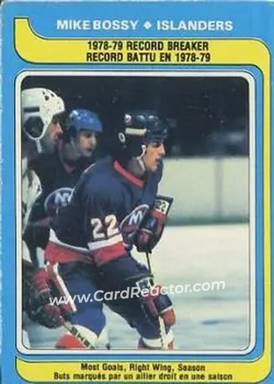 1979-80 O-Pee-Chee #161 - Mike Bossy - New York Islanders - Front