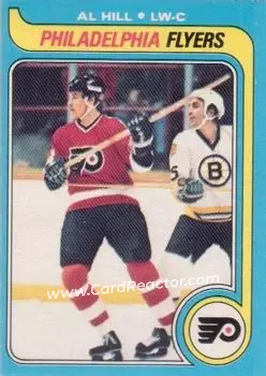 1979-80 O-Pee-Chee #166 - Al Hill - Philadelphia Flyers - Front