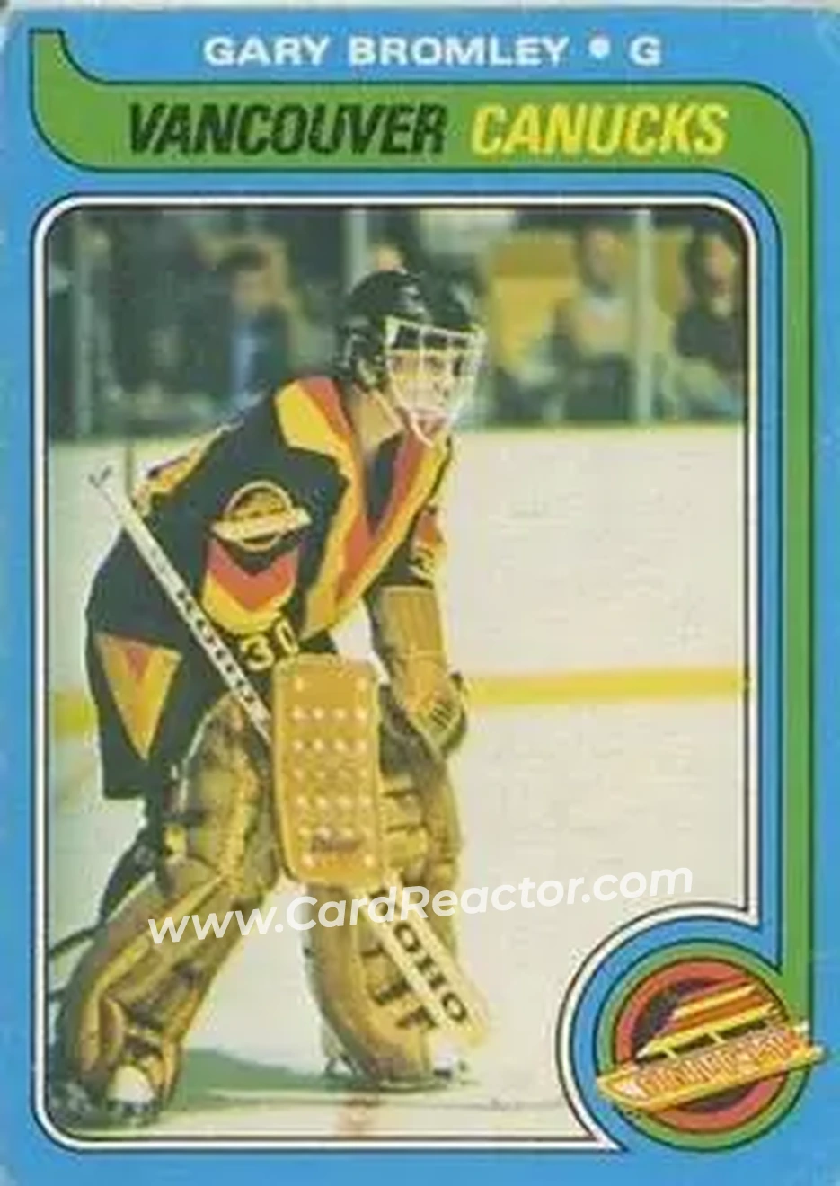 1979-80 O-Pee-Chee #167 - Gary Bromley - Vancouver Canucks - Front 1979-80 O-Pee-Chee #167 - Gary Bromley - Vancouver Canucks - Front
