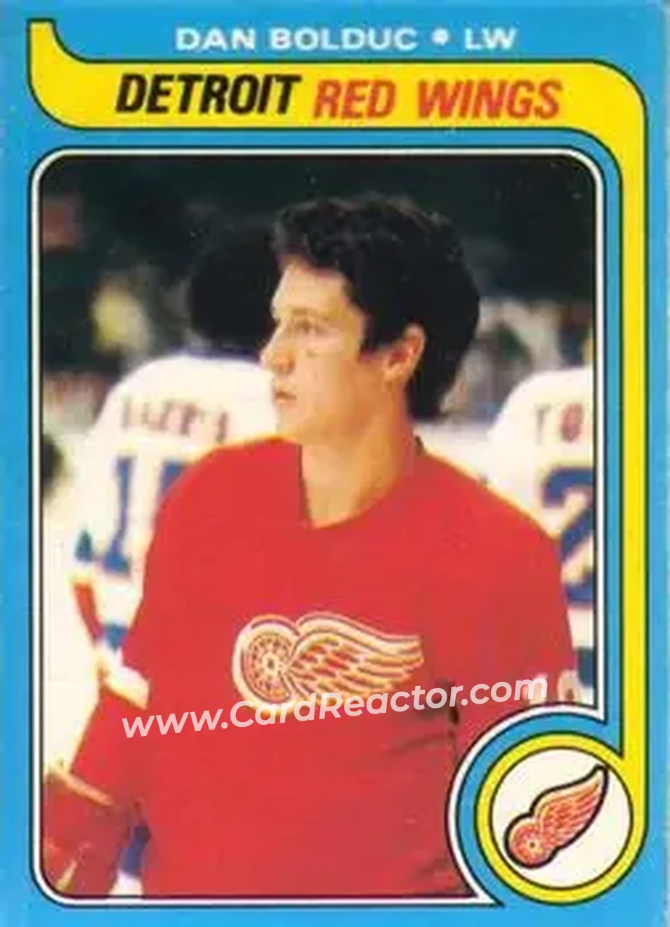 1979-80 O-Pee-Chee #173 - Dan Bolduc - Detroit Red Wings - Front