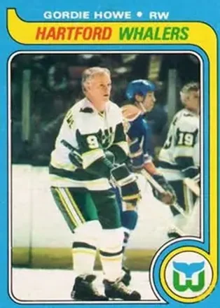 1979-80 O-Pee-Chee #175 - Gordie Howe - Hartford Whalers