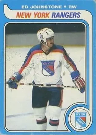 1979-80 O-Pee-Chee #179 - Ed Johnstone - New York Rangers