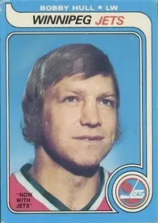 1979-80 O-Pee-Chee #185 - Bobby Hull - Winnipeg Jets