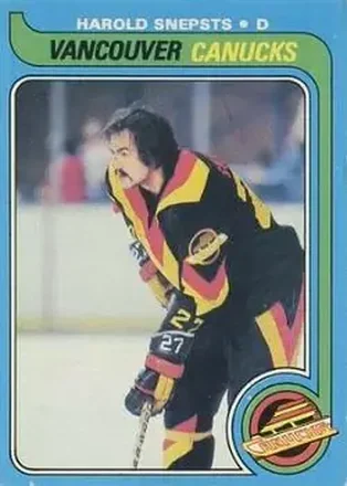 1979-80 O-Pee-Chee #186 - Harold Snepsts - Vancouver Canucks