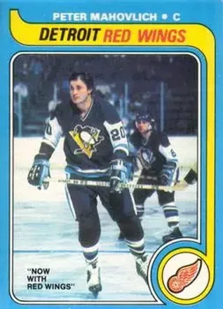 1979-80 O-Pee-Chee #187 - Pete Mahovlich - Detroit Red Wings