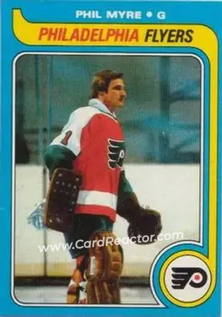 1979-80 O-Pee-Chee #189 - Phil Myre - Philadelphia Flyers - Front