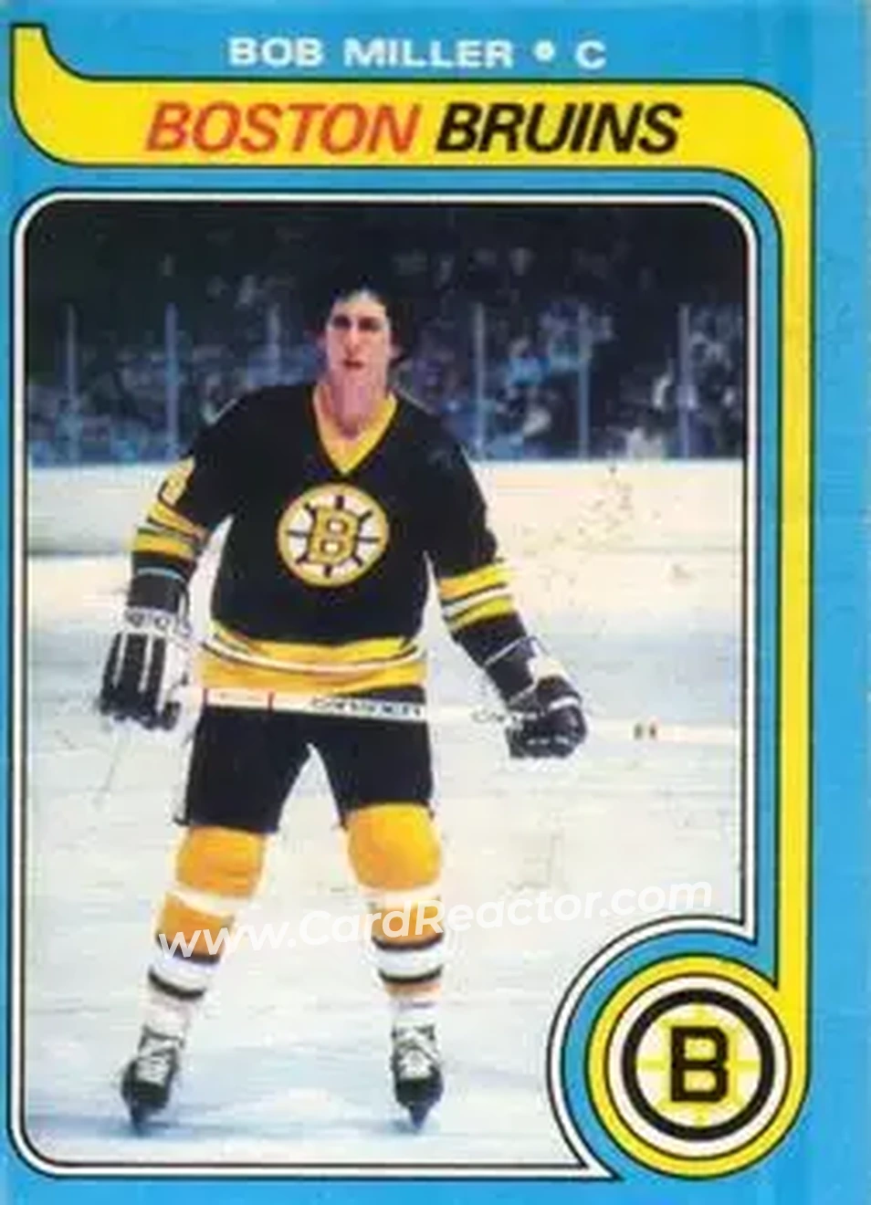 1979-80 O-Pee-Chee #196 - Bob Miller - Boston Bruins - Front