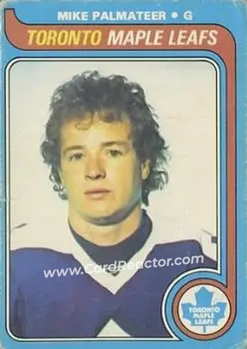 1979-80 O-Pee-Chee #197 - Mike Palmateer - Toronto Maple Leafs - Front