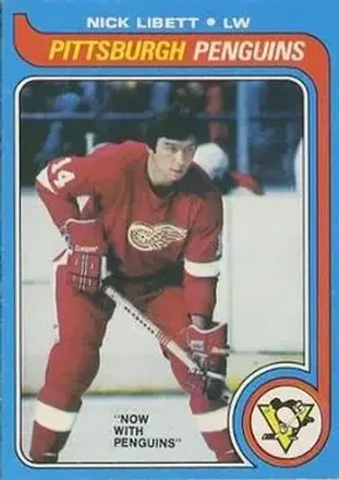 1979-80 O-Pee-Chee #198 - Nick Libett - Pittsburgh Penguins