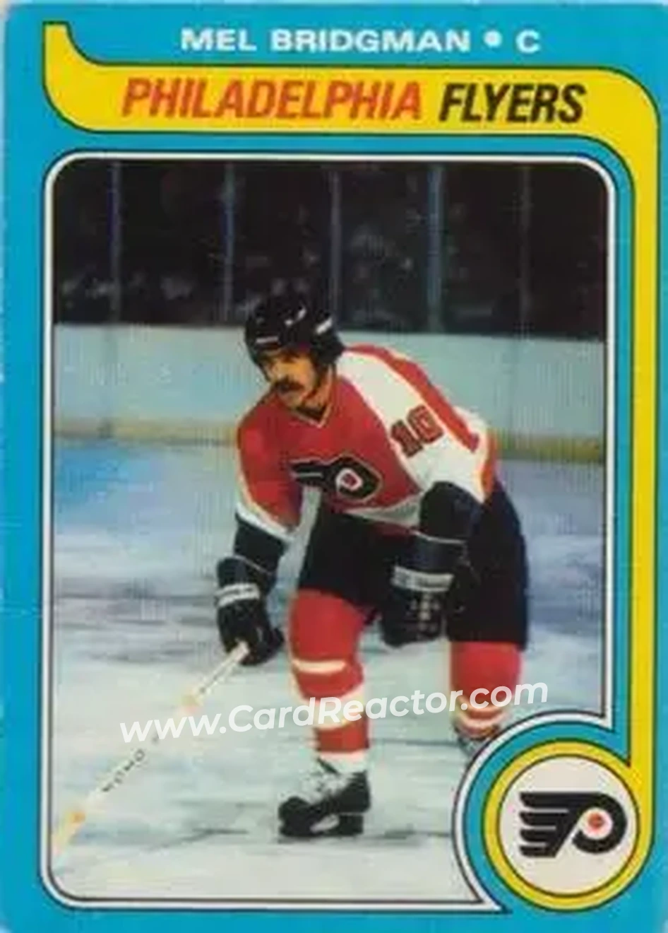 1979-80 O-Pee-Chee #201 - Mel Bridgman - Philadelphia Flyers - Front