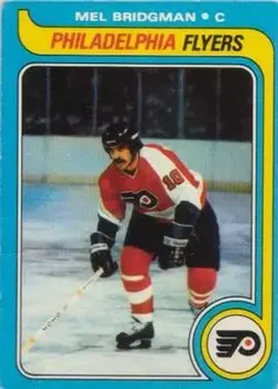 1979-80 O-Pee-Chee #201 - Mel Bridgman - Philadelphia Flyers