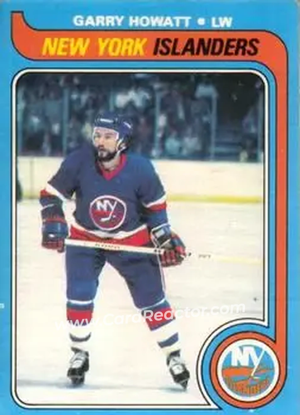 1979-80 O-Pee-Chee #205 - Garry Howatt - New York Islanders - Front