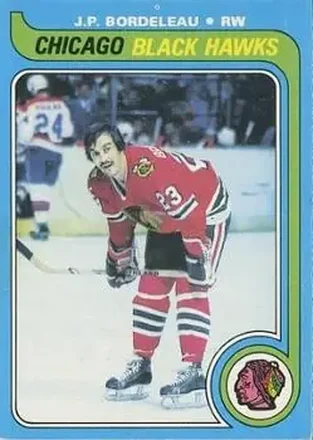 1979-80 O-Pee-Chee #212 - J.P. Bordeleau - Chicago Blackhawks