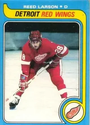 1979-80 O-Pee-Chee #213 - Reed Larson - Detroit Red Wings