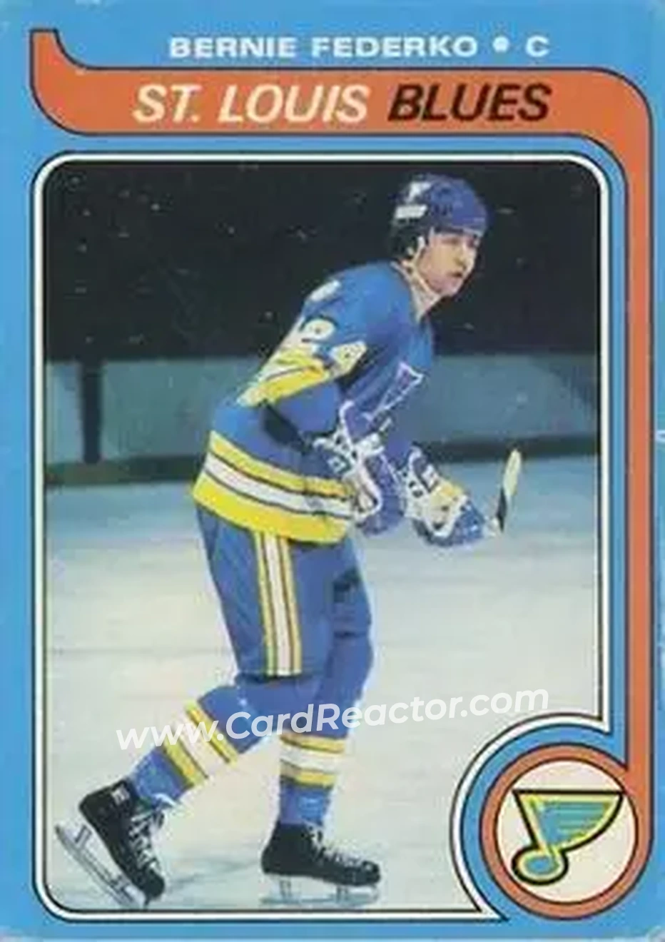 1979-80 O-Pee-Chee #215 - Bernie Federko - St. Louis Blues - Front