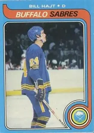 1979-80 O-Pee-Chee #221 - Bill Hajt - Buffalo Sabres