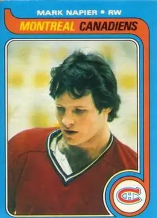 1979-80 O-Pee-Chee #222 - Mark Napier - Montreal Canadiens