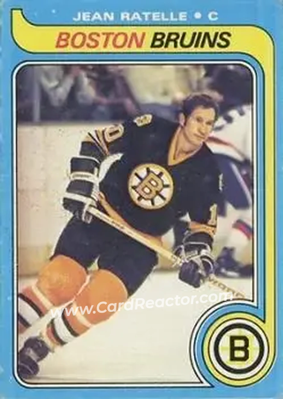 1979-80 O-Pee-Chee #225 - Jean Ratelle - Boston Bruins - Front