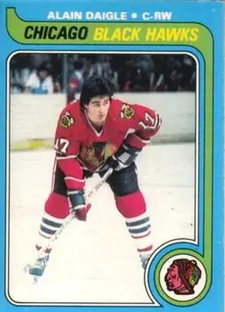 1979-80 O-Pee-Chee #227 - Alain Daigle - Chicago Blackhawks