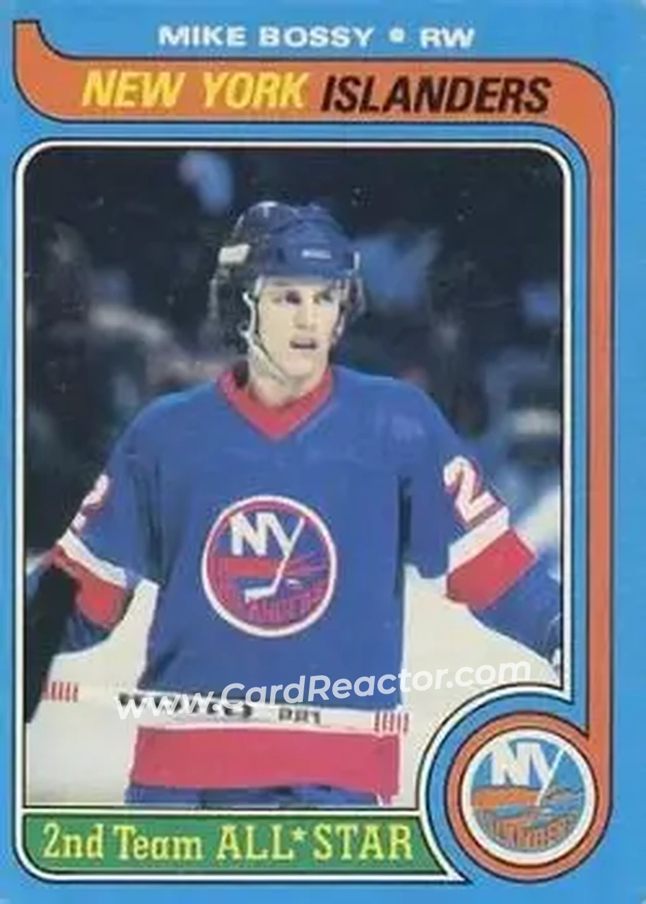 1979-80 O-Pee-Chee #230 - Mike Bossy - New York Islanders - Front