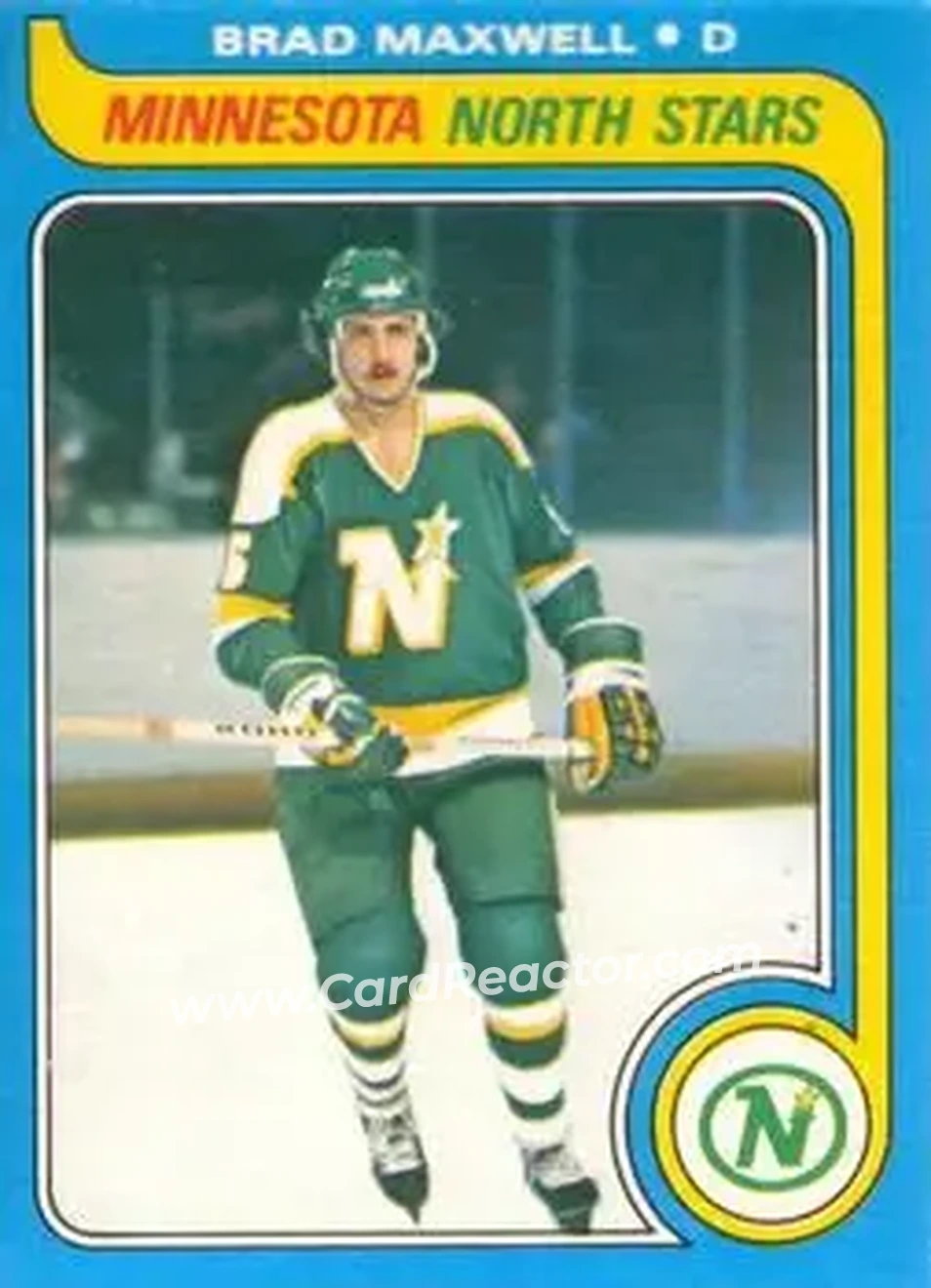 1979-80 O-Pee-Chee #231 - Brad Maxwell - Minnesota North Stars - Front
