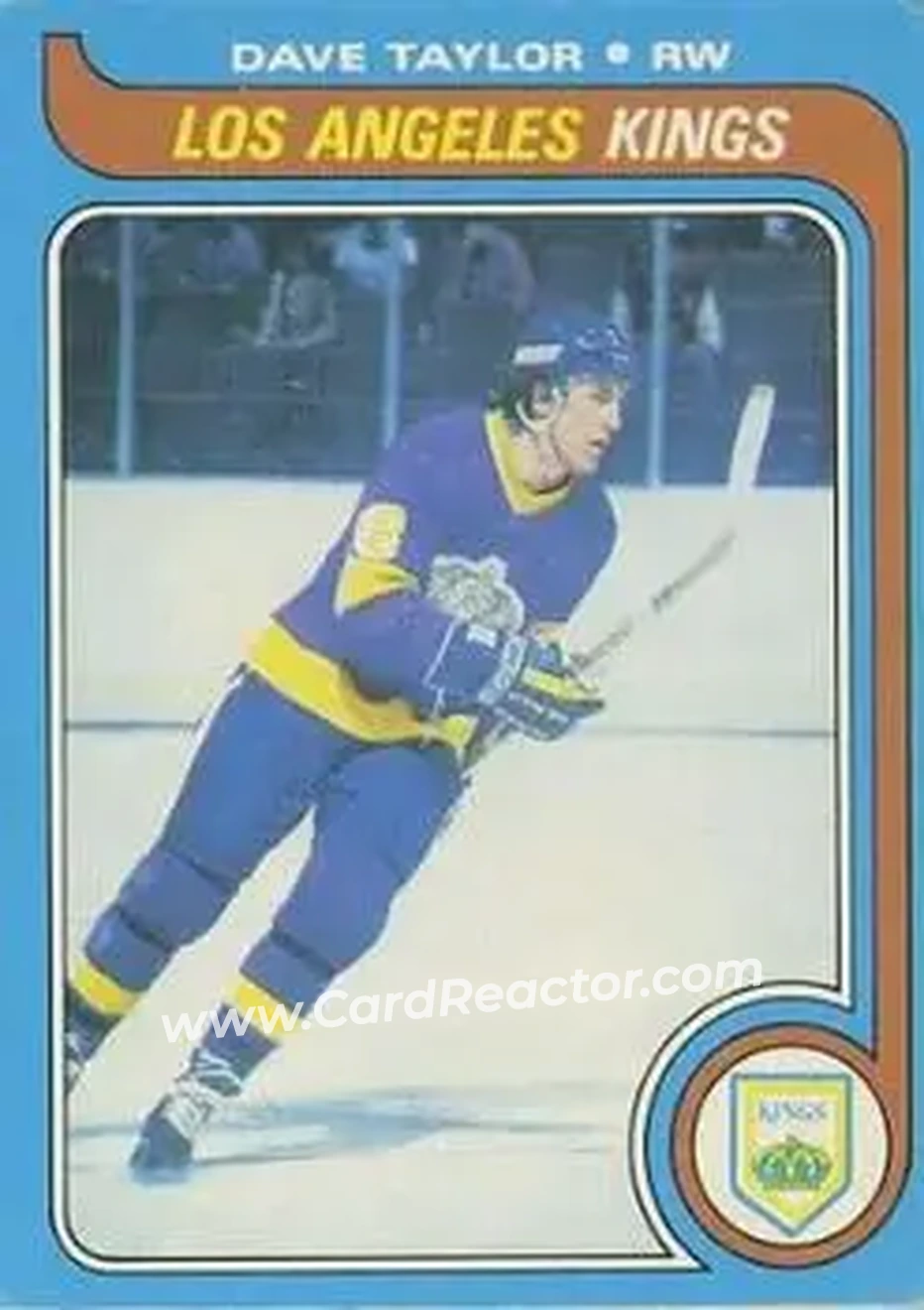1979-80 O-Pee-Chee #232 - Dave Taylor - Los Angeles Kings - Front