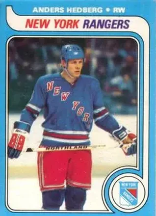 1979-80 O-Pee-Chee #240 - Anders Hedberg - New York Rangers