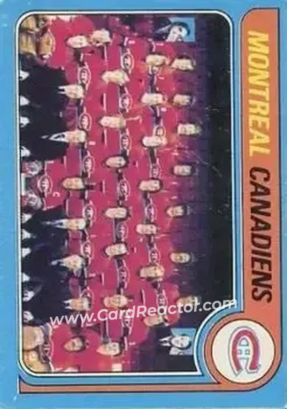 1979-80 O-Pee-Chee #252 - Card #252 - Montreal Canadiens - Front 1979-80 O-Pee-Chee #252 - Card #252 - Montreal Canadiens - Front