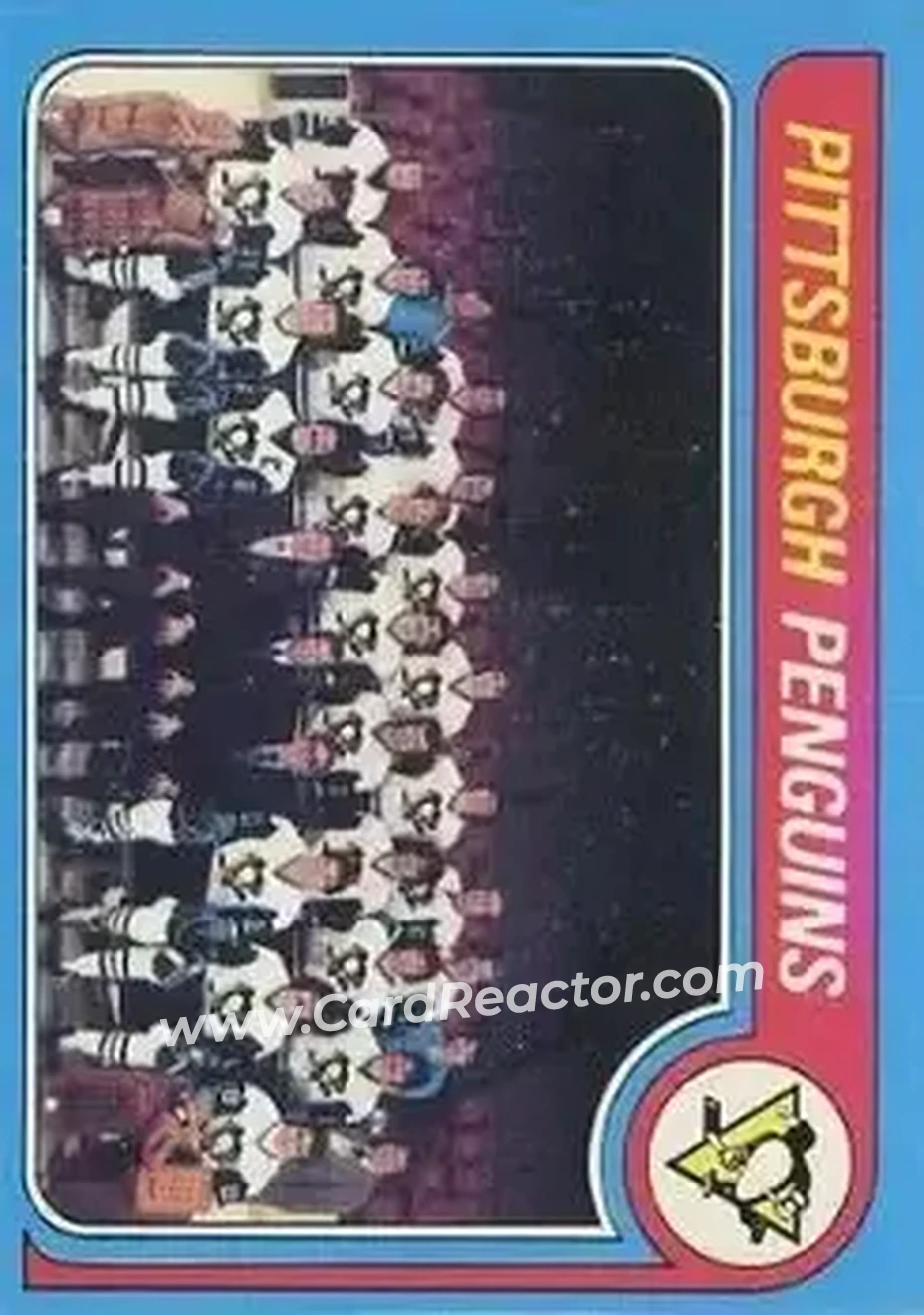 1979-80 O-Pee-Chee #256 - Card #256 - Pittsburgh Penguins - Front