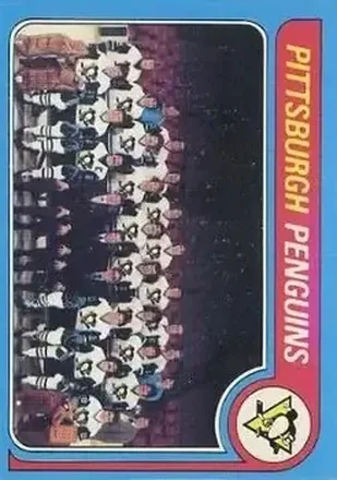 1979-80 O-Pee-Chee #256 - Card #256 - Pittsburgh Penguins