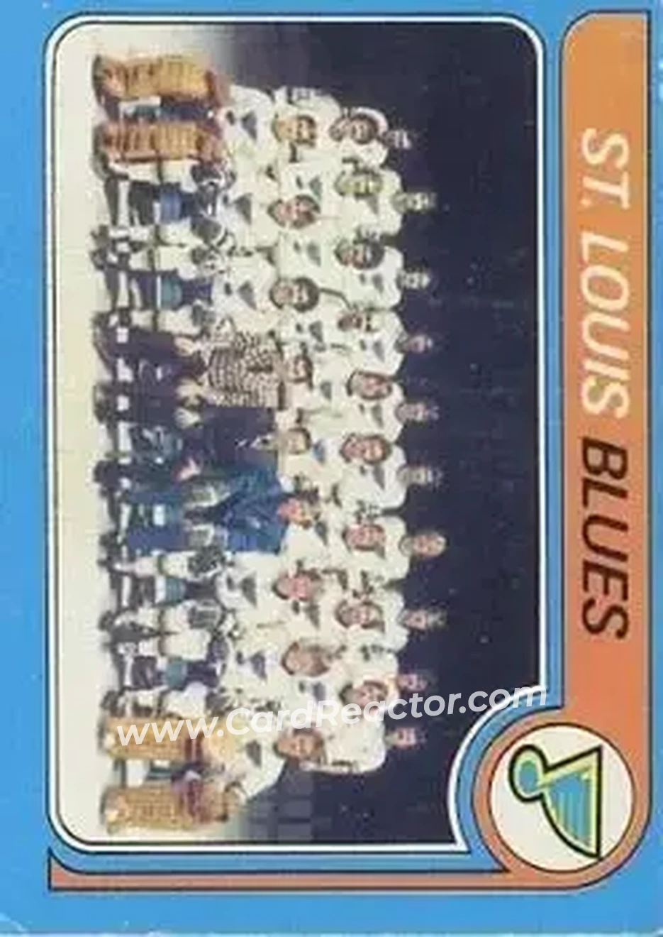 1979-80 O-Pee-Chee #257 - Card #257 - St. Louis Blues - Front