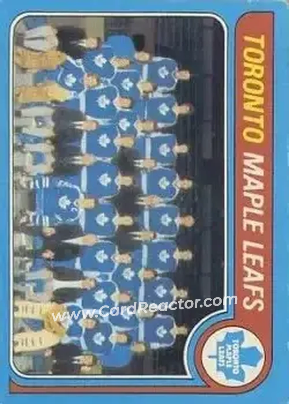 1979-80 O-Pee-Chee #258 - Card #258 - Toronto Maple Leafs - Front