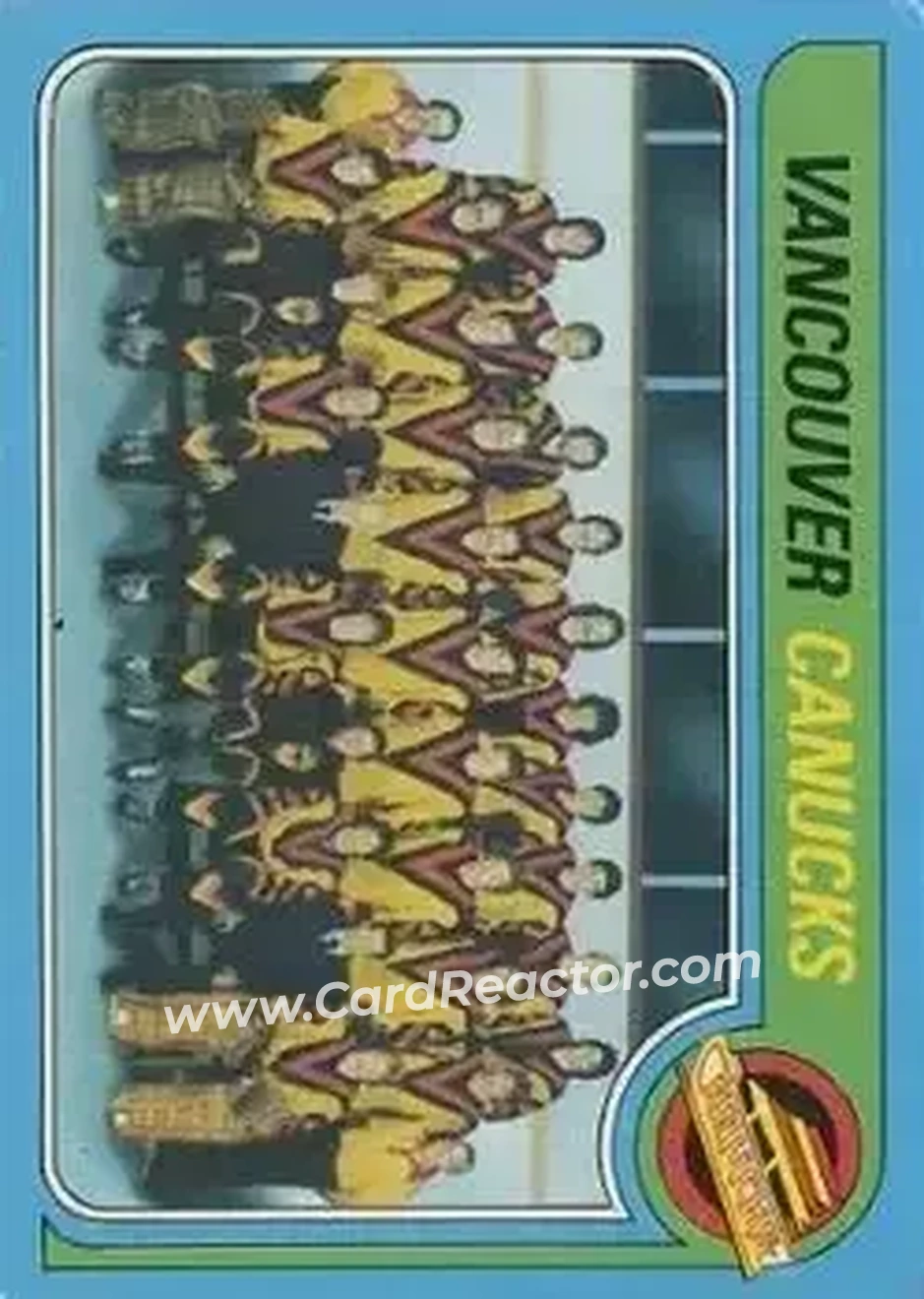 1979-80 O-Pee-Chee #259 - Card #259 - Vancouver Canucks - Front