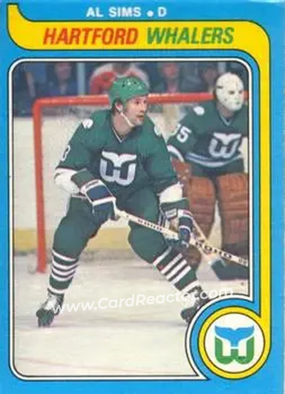 1979-80 O-Pee-Chee #272 - Al Sims - Hartford Whalers - Front