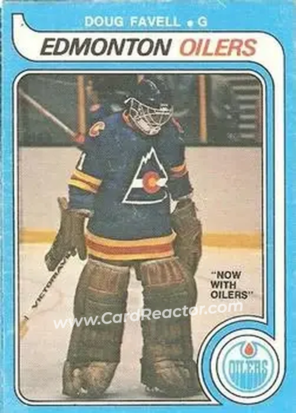 1979-80 O-Pee-Chee #274 - Doug Favell - Edmonton Oilers - Front
