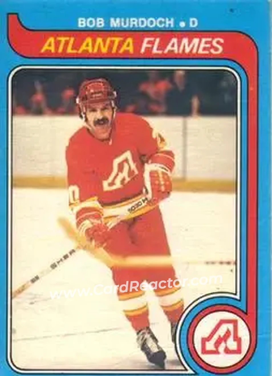1979-80 O-Pee-Chee #276 - Bob Murdoch - Atlanta Flames - Front