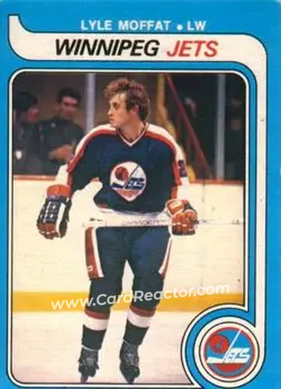 1979-80 O-Pee-Chee #277 - Lyle Moffat - Winnipeg Jets - Front
