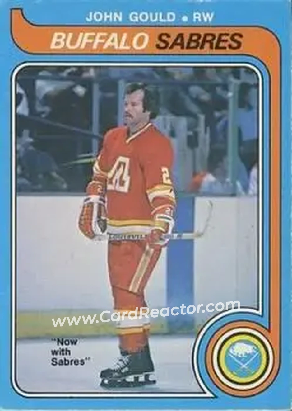 1979-80 O-Pee-Chee #282 - John Gould - Buffalo Sabres - Front